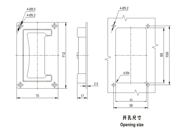 開(kāi)關(guān)柜門鎖