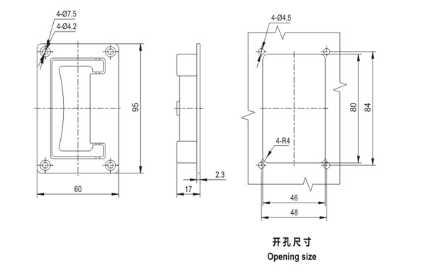 開關(guān)柜門鎖